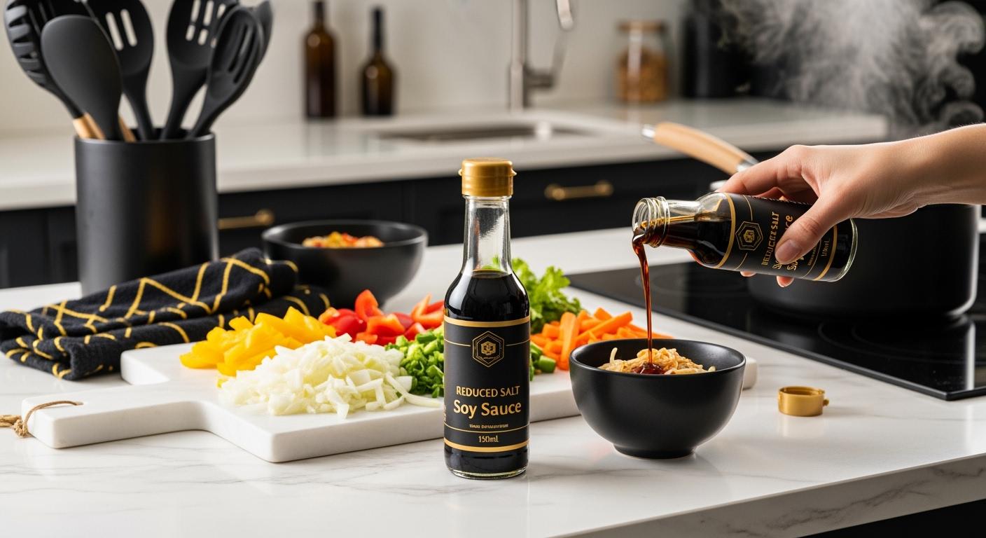What I Learned from Using Reduced Salt Soy Sauce 150ml in Everyday Cooking