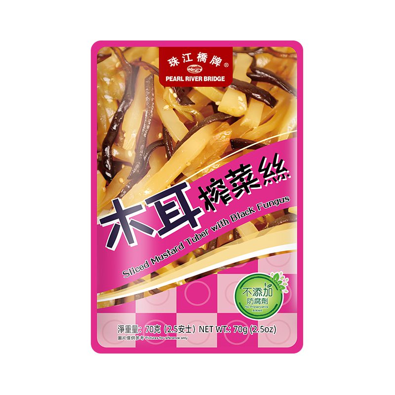 sliced mustard tuber 70g