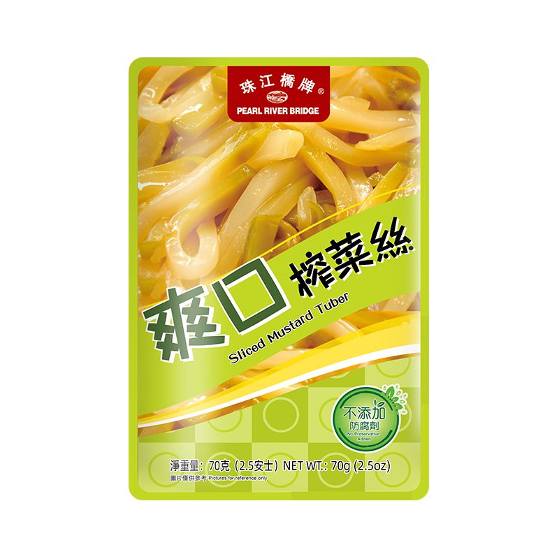 sliced mustard tuber 70g